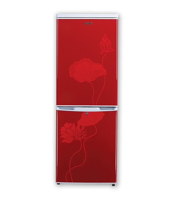 Picture of VISION Refrigerator Vis-196 Lotus Flower Red Picture of VISION Refrigerator Vis-196 Lotus Flower Red