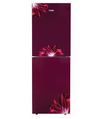 Picture of VISION GD Refrigerator RE-222 L Red Flower Top Mount Picture of VISION GD Refrigerator RE-222 L Red Flower Top Mount
