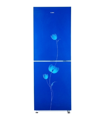 Picture of VISION GD Refrigerator RE-262L Blue Flower Top Mount Picture of VISION GD Refrigerator RE-262L Blue Flower Top Mount