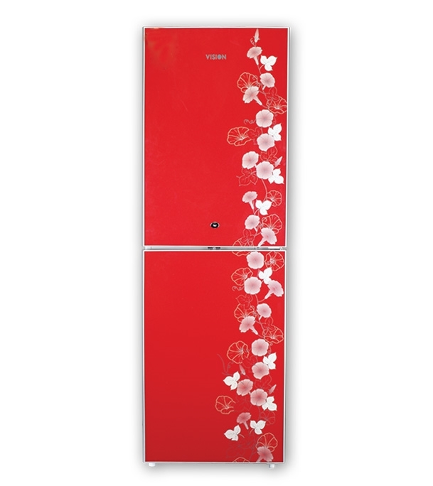 Picture of VISION Refrigerator VIS-196 Ltr Red Flower Picture of VISION Refrigerator VIS-196 Ltr Red Flower