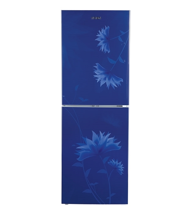 Picture of VISION Refrigerator RE 240 L Lotus Flower Blue Top Mount Picture of VISION Refrigerator RE 240 L Lotus Flower Blue Top Mount