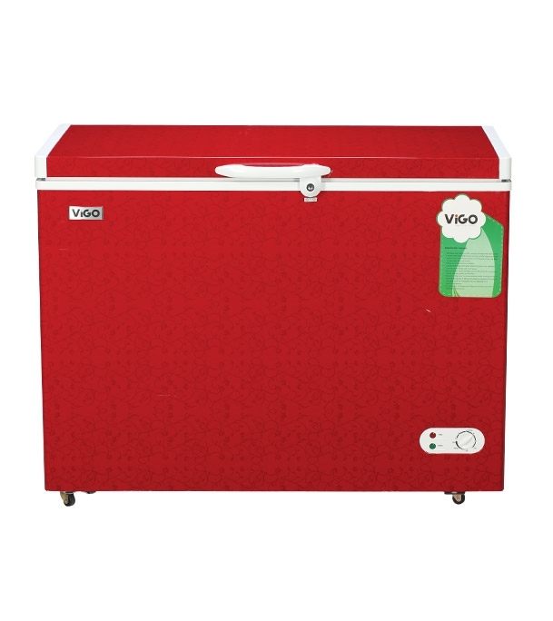 Picture of ViGO E.Saving Refrigerator VGO-246 Ltr Red Flower Picture of ViGO E.Saving Refrigerator VGO-246 Ltr Red Flower