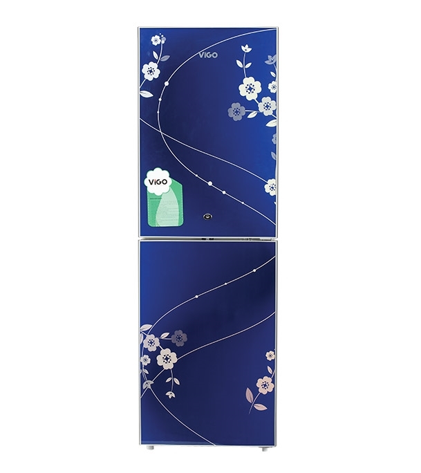 Picture of ViGO Refrigerator VGO-226 Blue Flower Picture of ViGO Refrigerator VGO-226 Blue Flower