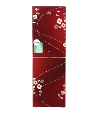 Picture of ViGO GD Refrigerator VGO-246G Red Blooming Flower Picture of ViGO GD Refrigerator VGO-246G Red Blooming Flower