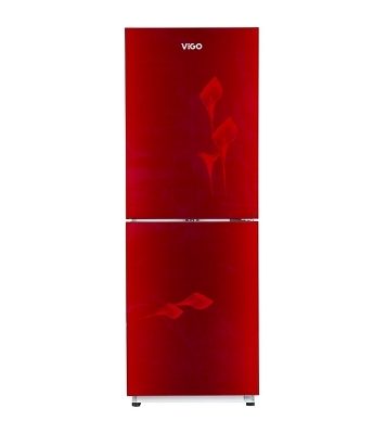 Picture of ViGO 222 Litre Red Lily Flower Refrigerator Picture of ViGO 222 Litre Red Lily Flower Refrigerator