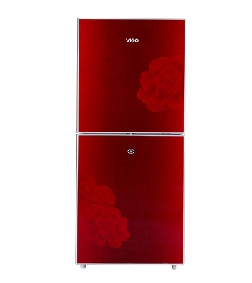 Picture of ViGO 215 ltr Red Blooming Flower Refrigerator Picture of ViGO 215 ltr Red Blooming Flower Refrigerator