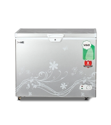 Picture of ViGO Chest Freezer 258ltr Silver Picture of ViGO Chest Freezer 258ltr Silver