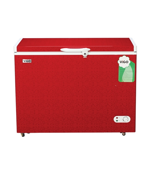 Picture of ViGO Chest Freezer 258ltr Red Picture of ViGO Chest Freezer 258ltr Red
