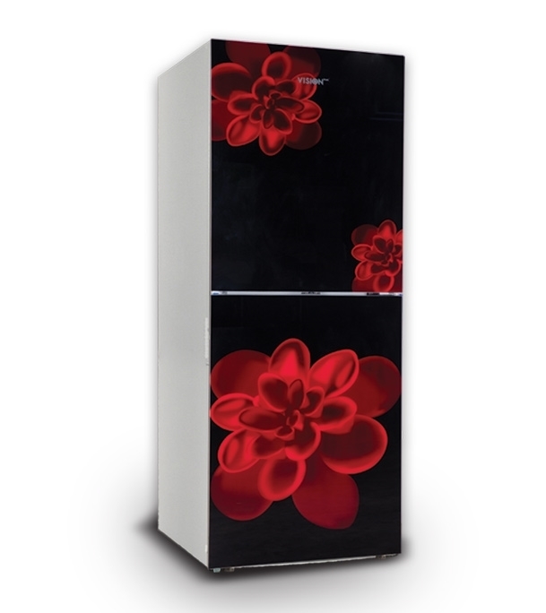 Picture of VISION GD Refrigerator Re-200l Red Rose Flower Picture of VISION GD Refrigerator Re-200l Red Rose Flower
