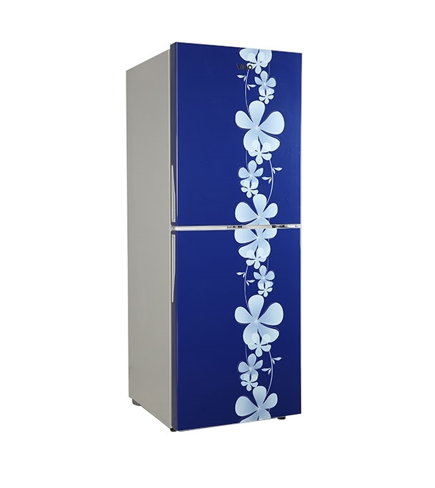 Picture of ViGO Refrigerator RE-252 L Blue Side Flower Bottom Mount Picture of ViGO Refrigerator RE-252 L Blue Side Flower Bottom Mount