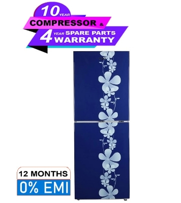 Picture of ViGO Refrigerator RE-262 L Blue Side Flower Top Mount Picture of ViGO Refrigerator RE-262 L Blue Side Flower Top Mount