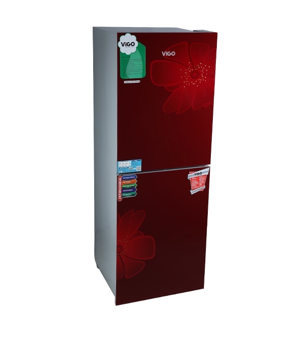 Picture of ViGO GD Refrigerator RE 222 L Red Blooming FL TM