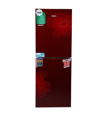 Picture of ViGO GD Refrigerator RE 238 L Red Blooming FL BM