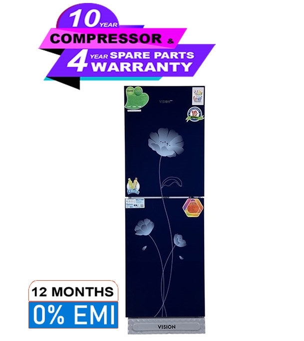 Picture of ViGO GD Refrigerator RE-238L Blue Peony