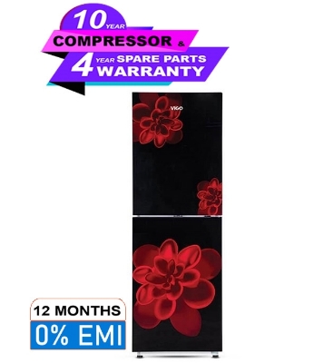 Picture of ViGO GD Refrigerator RE-262 Red Rose Flower