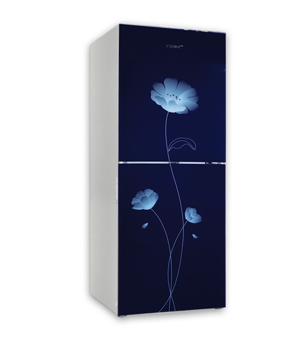 Picture of VISION GD Refrigerator Re-222 L Blue Peony Flower TM
