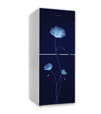 Picture of VISION GD Refrigerator Re-222 L Blue Peony Flower TM