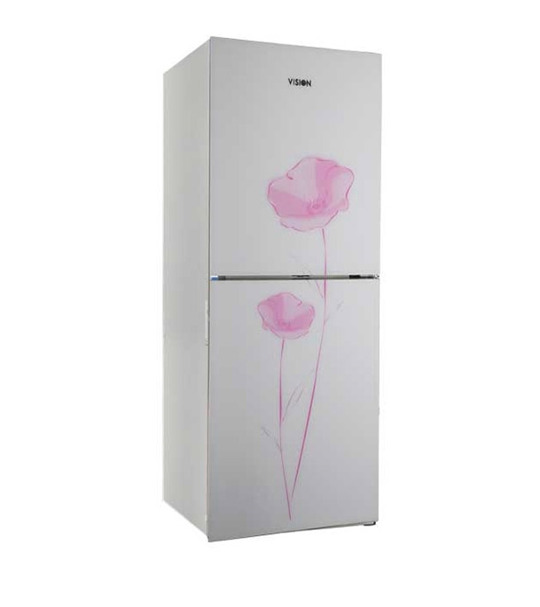 Picture of VISION GD Refrigerator RE-222 L White Flower-TM