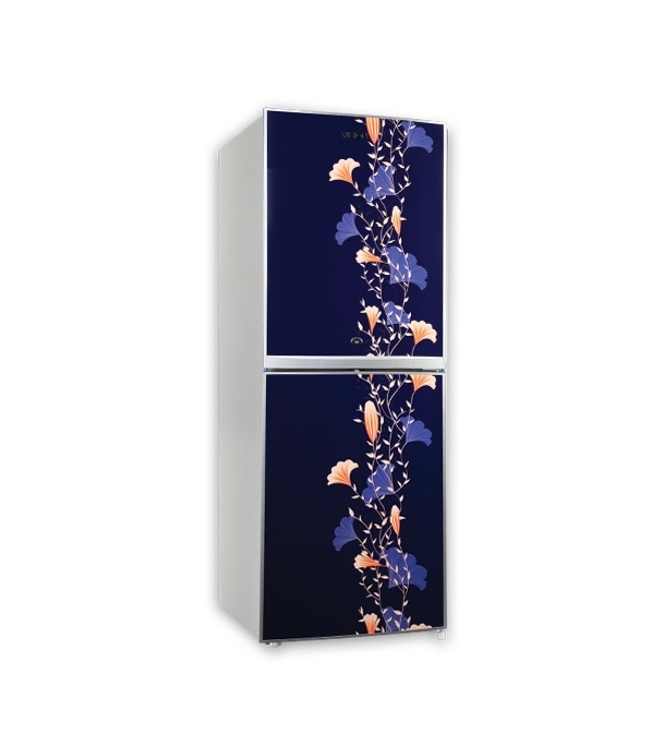 Picture of VISION Refrigerator VIS-196L Blue Side Flower