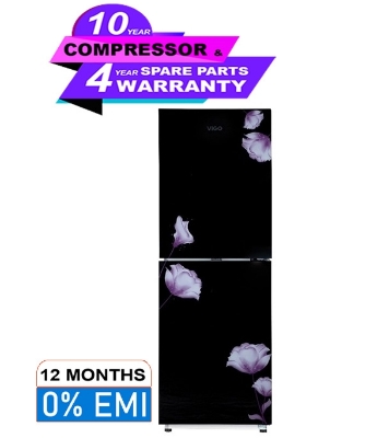 Picture of ViGO GD Refrigerator RE-222L Mirror Purple FL TM