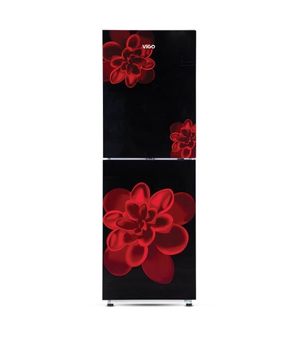 Picture of ViGO GD Refrigerator RE-180L Red Rose Flower TM