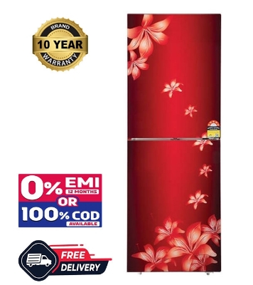 Picture of ViGO GD Refrigerator RE 180L Lily Flower Maroon TM