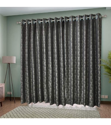 Regal Curtain-3010(84x44 Inch)-Fabric-2207-4 Fold