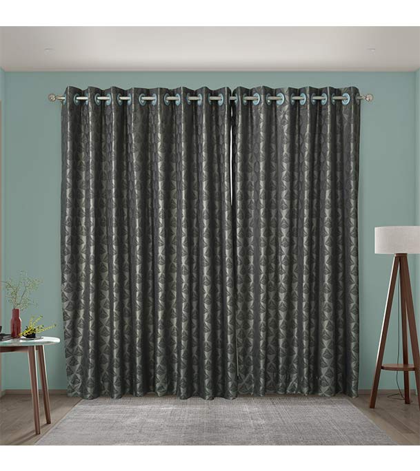 Regal Curtain-3020(84x62 Inch)-Fabric-2207-6 Fold