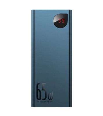 Buy Baseus Adaman Metal Digital Display Quick Charge Power Bank 20000mAh 65W Black at Best Price in Bangladesh