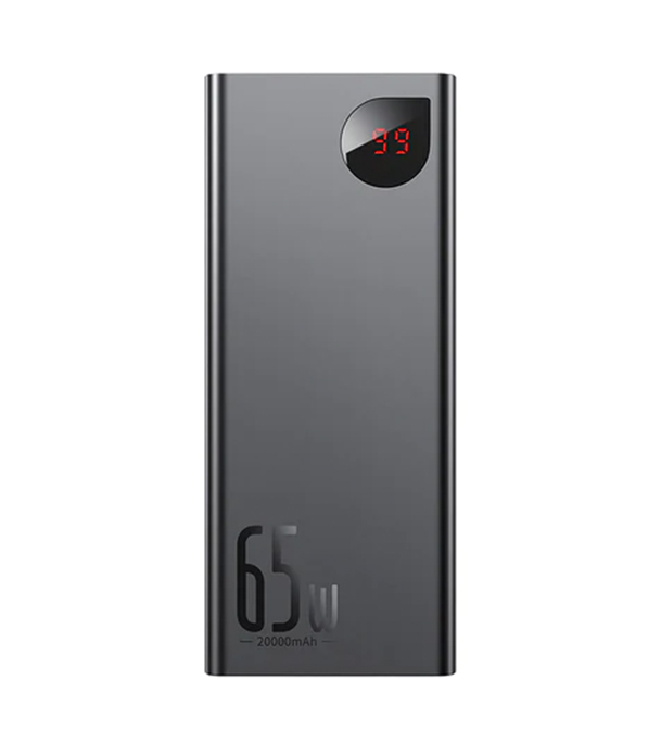 Buy Baseus Adaman Metal Digital Display Quick Charge Power Bank 20000mAh 65W Black at Best Price in Bangladesh