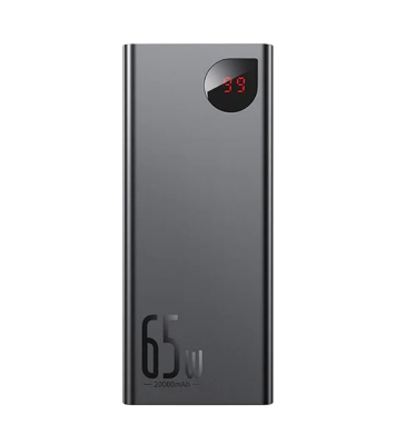 Buy Baseus Adaman Metal Digital Display Quick Charge Power Bank 20000mAh 65W Black at Best Price in Bangladesh