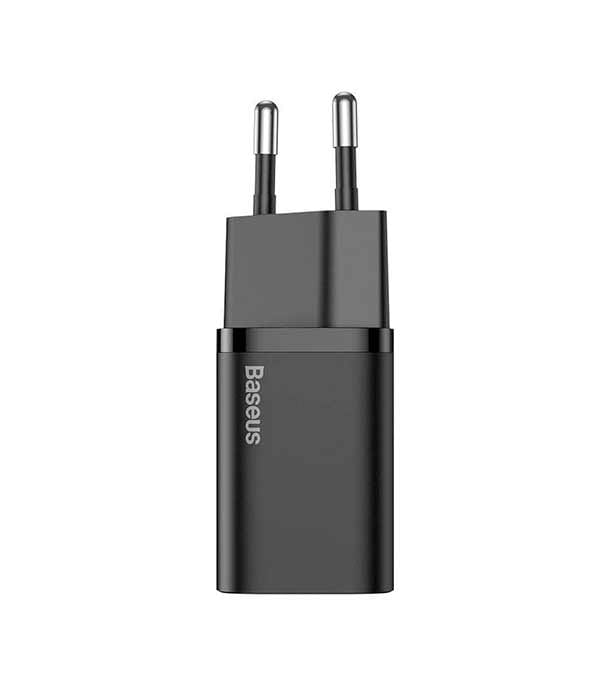 Baseus Super Si Quick Charger 1C 25W EU Sets Black