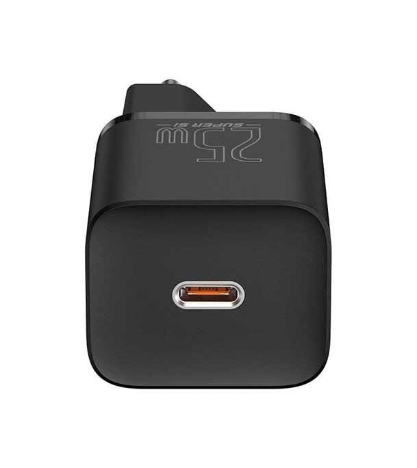 Baseus Super Si Quick Charger 1C 25W EU Sets Black