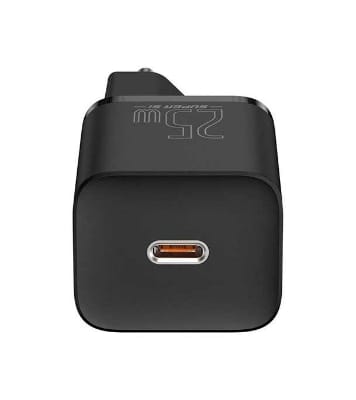 Baseus Super Si Quick Charger 1C 25W EU Sets Black