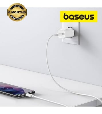 Baseus Super Si Quick Charger 1C 25W EU Sets White