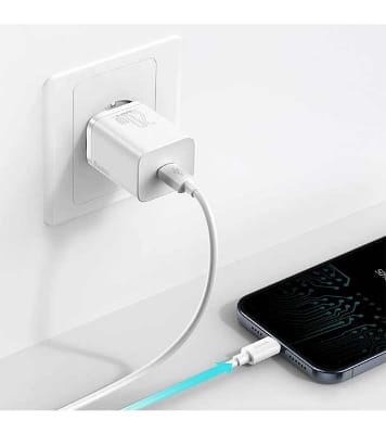 Baseus Super Si Quick Charger 1C 25W EU Sets White