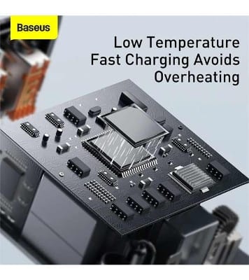 Baseus Compact Quick Charger 2U+C 30W EU Black