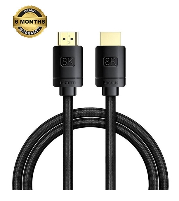 Baseus High Definition Series HDMI 8K to HDMI 8K Adapter Cable 5m Black