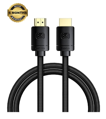 Baseus High Definition Series HDMI 8K to HDMI 8K Adapter Cable 10m Black