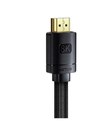 Baseus High Definition Series HDMI 8K to HDMI 8K Adapter Cable 10m Black