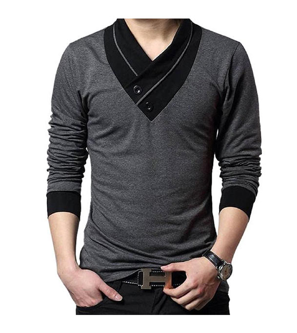 Picture of  Premium Quality  Winter Cotton Full Sleeve T- Shirt
