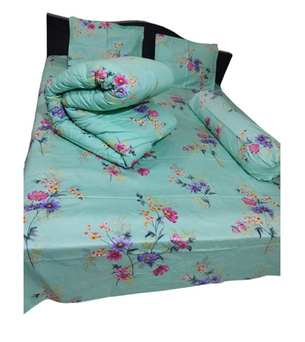 Picture of 5 in 1 Premium Quality Twill  Fabric Comforter Set