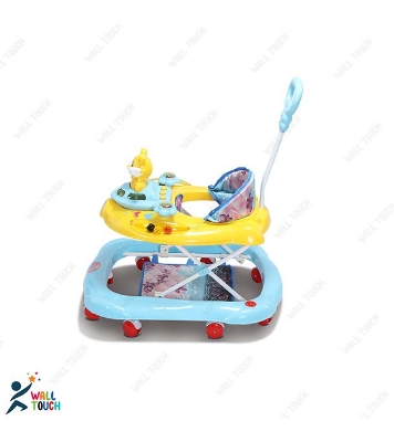 Picture of Baby Rabbit Model Light & Music Walker, Toddler New Born Baby Walking Assistant with push handle bar With Foot Rest (walker_micky_917124_b)