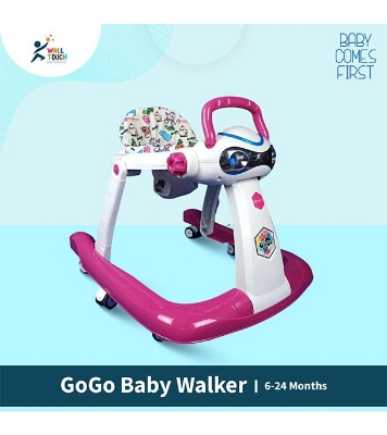 Picture of GoGO Baby Walker, Toddler Walking Assistant for New Born Baby (walker_aci_gogo_pink)