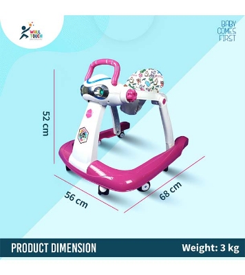 Picture of GoGO Baby Walker, Toddler Walking Assistant for New Born Baby (walker_aci_gogo_pink)