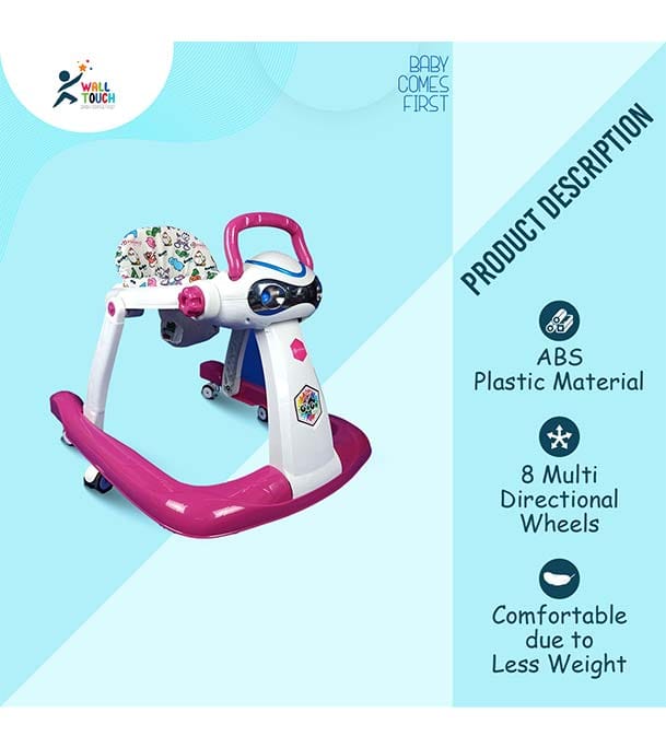 Picture of GoGO Baby Walker, Toddler Walking Assistant for New Born Baby (walker_aci_gogo_pink)