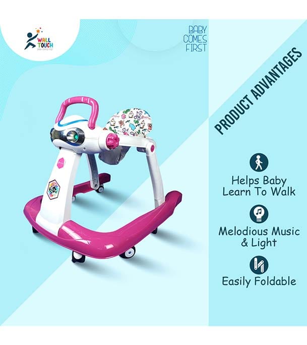 Picture of GoGO Baby Walker, Toddler Walking Assistant for New Born Baby (walker_aci_gogo_pink)