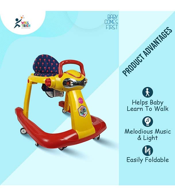 Picture of GoGO Baby Walker, Toddler Walking Assistant for New Born Baby (walker_aci_gogo_yellow)