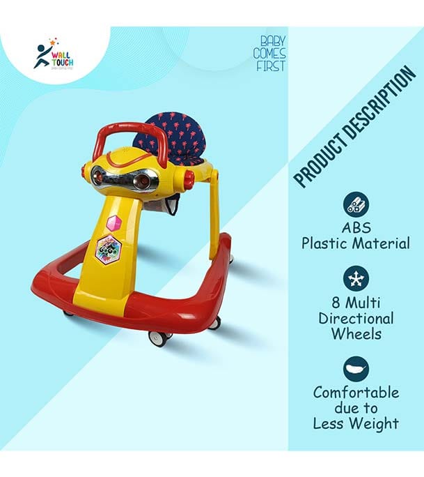 Picture of GoGO Baby Walker, Toddler Walking Assistant for New Born Baby (walker_aci_gogo_yellow)