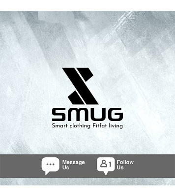 Picture of SMUG Premium Full Sleeve Fleece Hoodie For Men - Grey ( Ash )